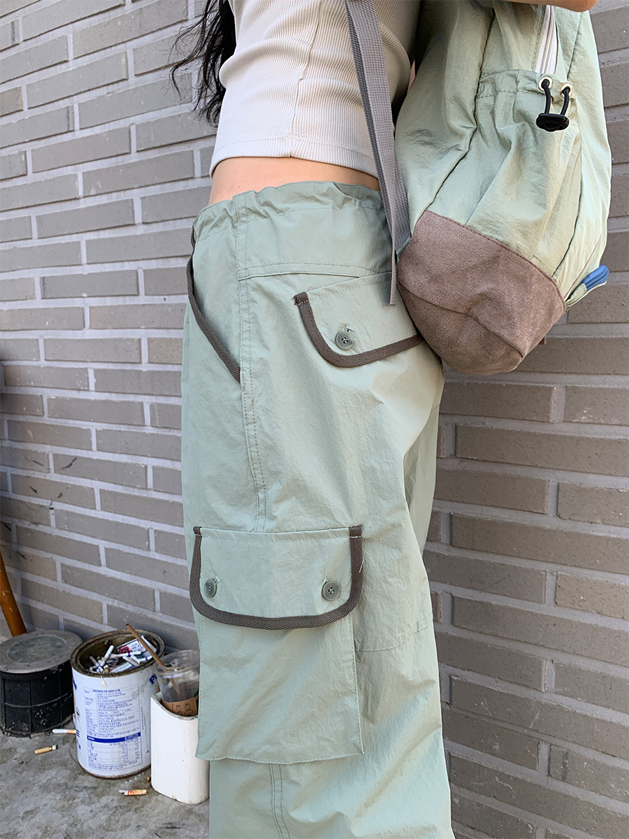 Mute pants (3color) *カーキ5-7日所要